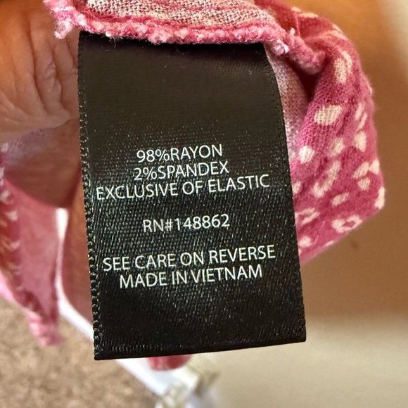 Torrid Button Front Skater Mini Dress Pink & White Size 3X - Picture 13 of 14